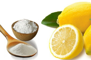 Jedlá soda a citron